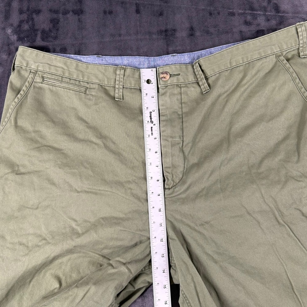 Polo Ralph Lauren Chino Shorts Mens 42 Olive Green Relaxed Fit Cotton 2487 - Picture 3 of 9